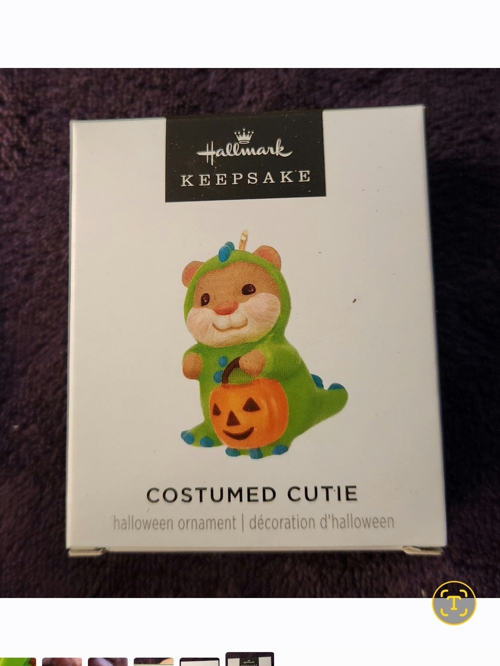 2024 Hallmark Keepsake Costumed Cutie Halloween Ornament - NIB